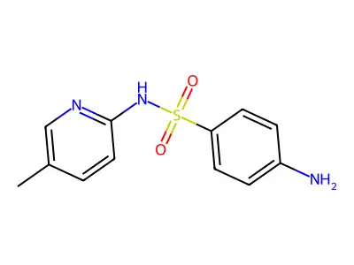 4-amino-N-(5-methyl-2-pyridinyl)Benzenesulfonamide structure