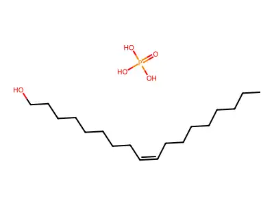 十八-9-烯-1-醇磷酸酯 structure