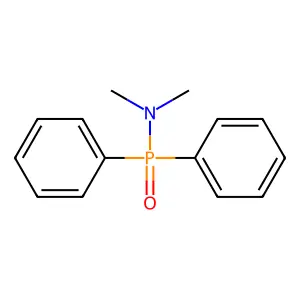 N,N-Dimethyl-P,P-diphenylphosphinic amide structure