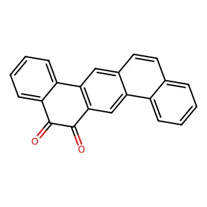 Dibenz(a,h)anthracene-5,6-dione structure