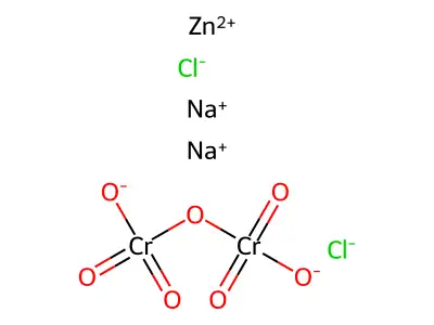 Chromated zinc chloride structure