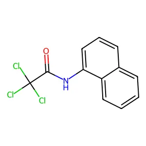 N-(1-Naphthyl)-2,2,2-trichloroacetamide structure