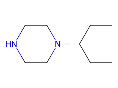 1-(3-Pentyl)piperazine structure