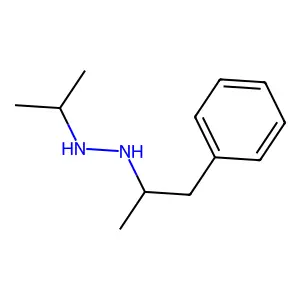 Hydrazine, 1-isopropyl-2-(alpha-methyl)phenethyl- structure