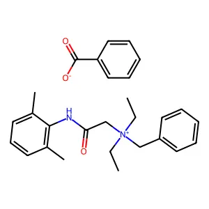苯甲地那铵 structure