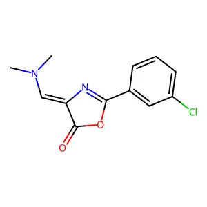 2-(3-Chlorophenyl)-4-((dimethylamino)methylene)oxazol-5(4H)-one structure