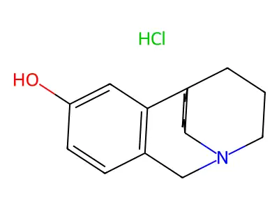 9-Aza-des-N-morphinan structure