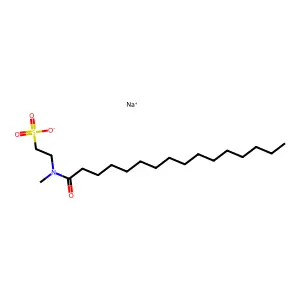 Sodium Methyl Palmitoyl Taurate structure