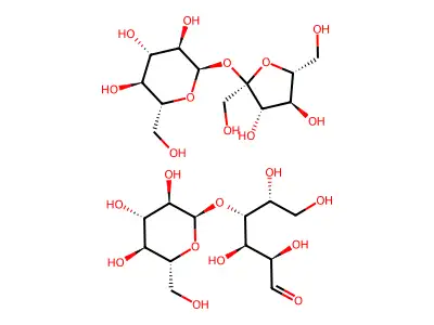 Maltosylsucrose structure