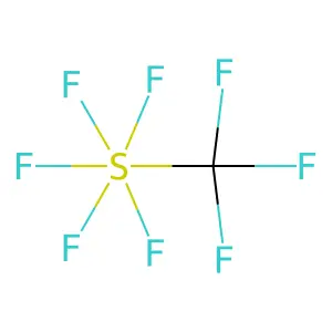 三氟甲基五氟化硫 structure