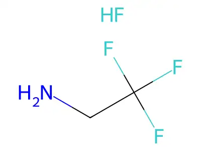 Ethanamine, 2,2,2-trifluoro-, hydrofluoride structure