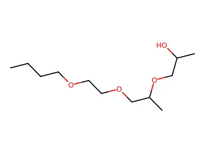 1-(2-(2-Butoxyethoxy)-1-methylethoxy)propan-2-ol structure