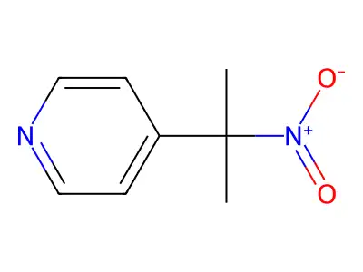 4-(1-Methyl-1-nitroethyl)pyridine structure