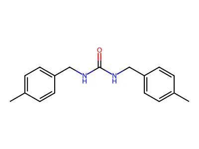 1,3-Bis(4-methylbenzyl)urea structure