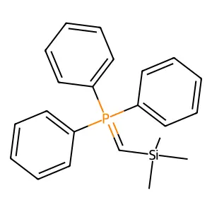 Phosphorane, triphenyl((trimethylsilyl)methylene)- structure