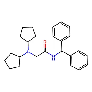 2-[5-[6-(dimethylamino)purin-9-yl]-4-hydroxy-2-(hydroxymethyl)oxolan-3-yl]acetamide structure