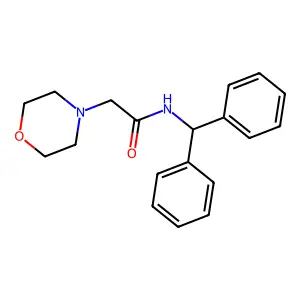 Ethanol, 2,2'-(((4,5-diphenyl-2-oxazolyl)methyl)imino)di- structure