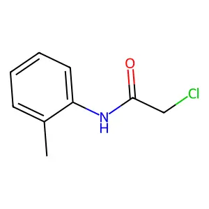 2-氯-N-(2-甲基苯基)乙酰胺 structure