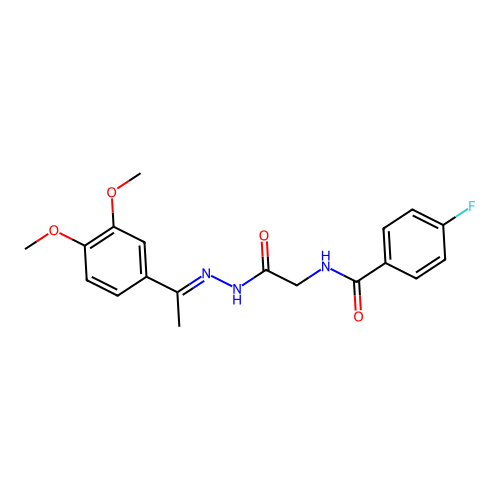 C19H20FN3O4 structure