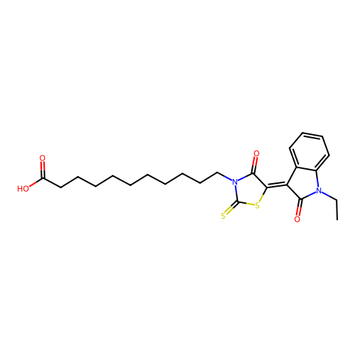 C24H30N2O4S2 structure