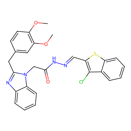 C27H23ClN4O3S structure