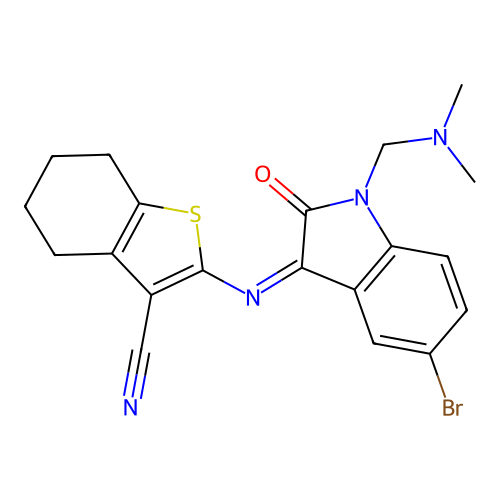 C20H19BrN4OS structure
