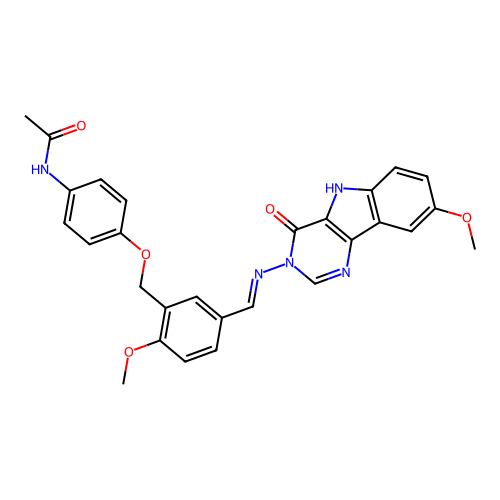 C28H25N5O5 structure
