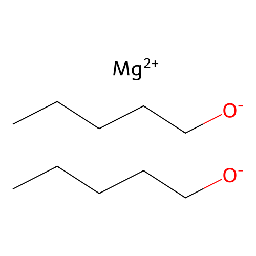 Magnesium pentan-1-olate structure