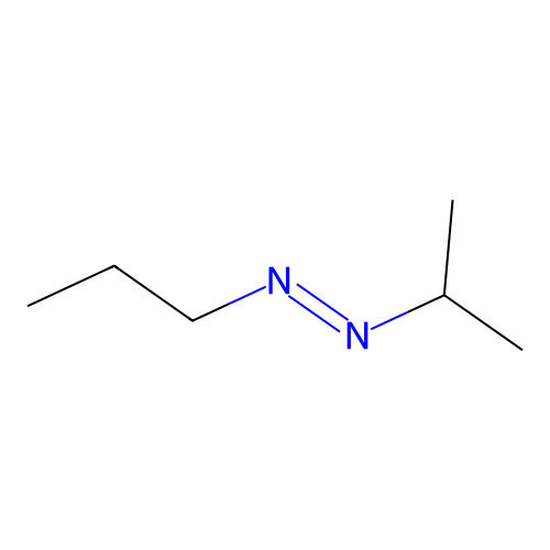 trans-2-Propyl-propyl-diazene structure