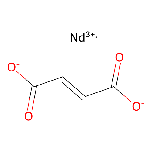 Neodymium maleate structure