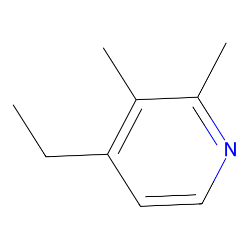 2,3-Dimethyl-4-ethylpyridine structure