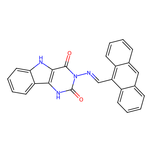 C25H16N4O2 structure