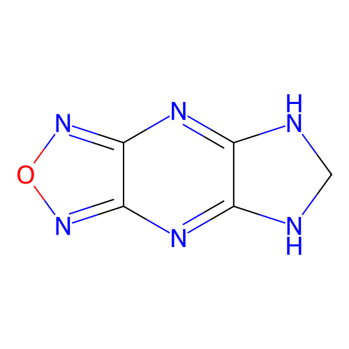 6,7-dihydro-4H-imidazo[4,5-b][1,2,5]oxadiazolo[3,4-e]pyrazine structure