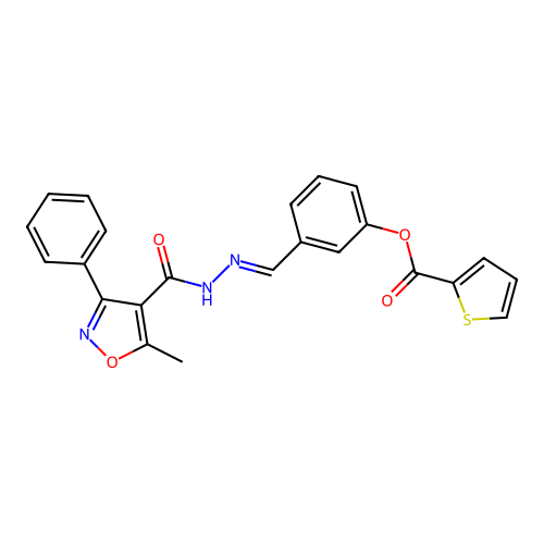 C23H17N3O4S structure