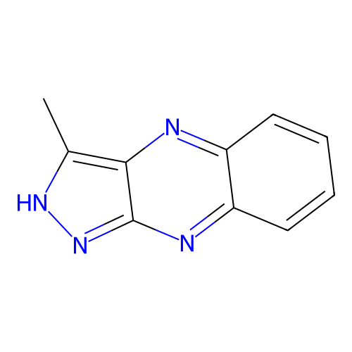 3-methyl-2H-pyrazolo[4,3-b]quinoxaline structure