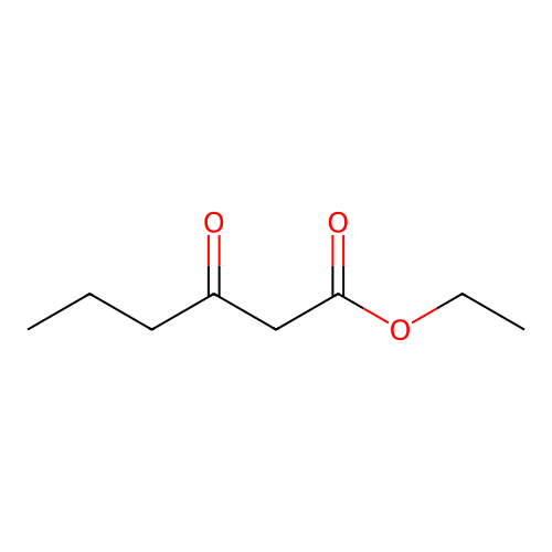 Ethyl 3-oxohexanoate structure