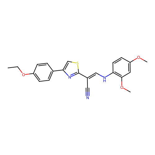 CAS 374598-18-2 - C22H21N3O3S structure
