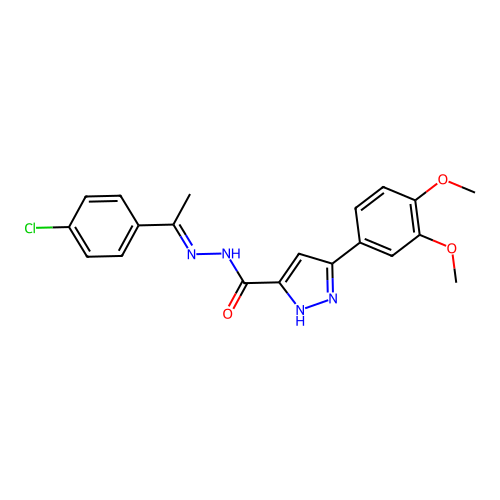 C20H19ClN4O3 structure