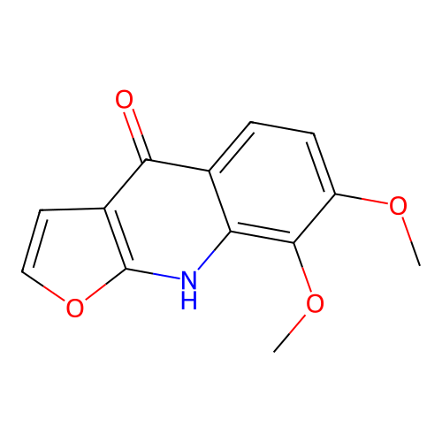 7,8-Dimethoxyfuro[2,3-B]quinolin-4-OL structure
