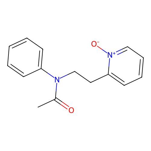 2-(2-(N-phenylacetamido)ethyl)pyridine 1-oxide structure