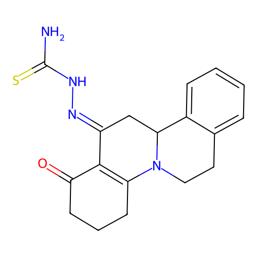C18H20N4OS structure