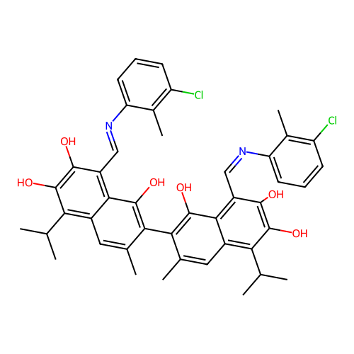 C44H42Cl2N2O6 structure
