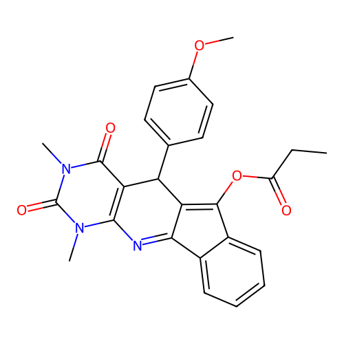 C26H23N3O5 structure