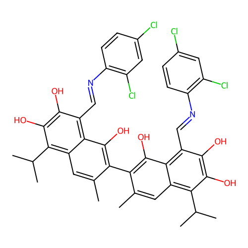 C42H36Cl4N2O6 structure