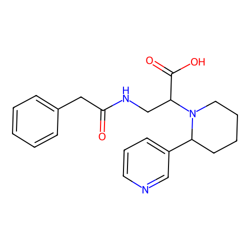 Propionic acid, 3-phenylacetylamino-2-(3,4,5,6-tetrahydro-2H-[2,3']bipyridinyl-1-yl)- structure