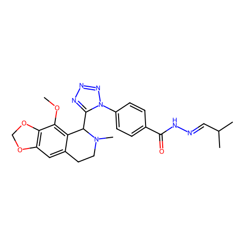C24H27N7O4 structure