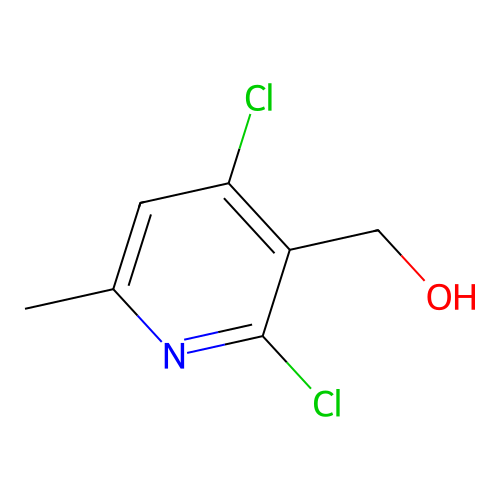 (2,4-Dichloro-6-methylpyridin-3-yl)methanol structure