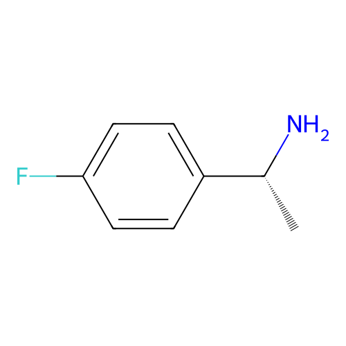 (1R)-(+)-1-(4-Fluorophenyl)ethylamine structure