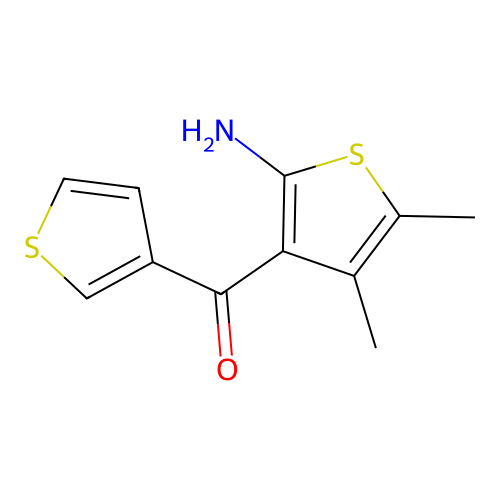 (2-Amino-4,5-dimethylthiophen-3-yl)-thiophen-3-yl-methanone structure