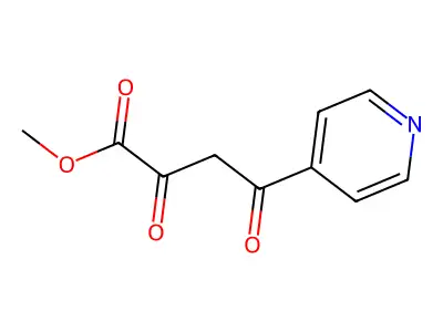 Methyl 2,4-dioxo-4-(pyridin-4-yl)butanoate structure